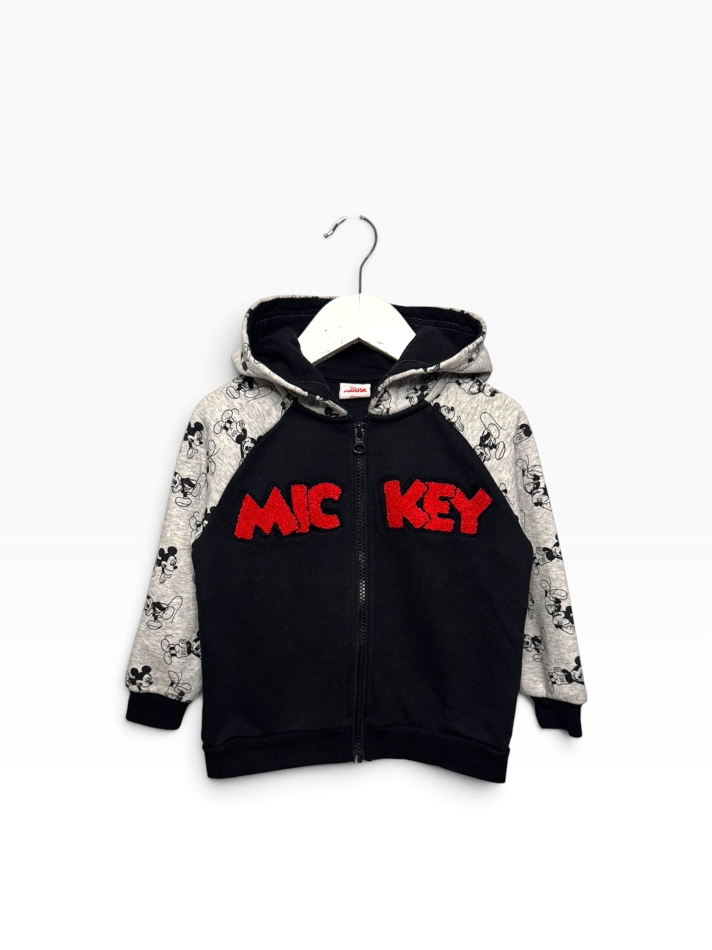 ⭐️ 5/$30 Disney Kids Mickey Mouse Zip Hoodie size 3T